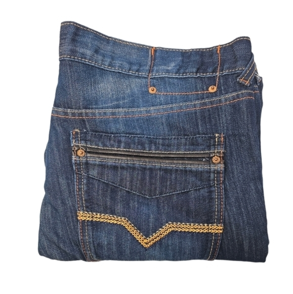 Mecca Men's Denim Jeans W 38 L 30 Since Day One Slim Fit Streetwear‎ Hip Hop